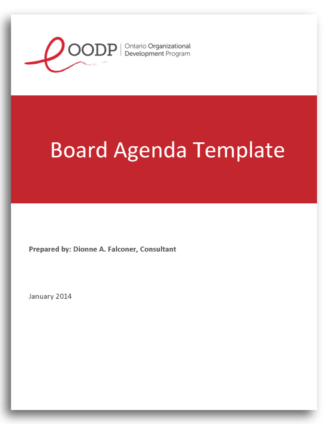 annotated agenda template